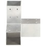 Y-förmige Pfostenverbinder aus verzinktem Metall 71x71 mm von vidaXL, Zaunpfosten - Ref: Foro24-145457, Preis: 27,35 €, Rabat...