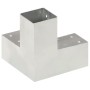 Y-förmige Pfostenverbinder aus verzinktem Metall 71x71 mm von vidaXL, Zaunpfosten - Ref: Foro24-145457, Preis: 27,35 €, Rabat...