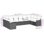 10-piece garden sofa set with gray synthetic rattan cushions by , Garden sets - Ref: Foro24-3219460, Price: 590,19 €, Discoun...