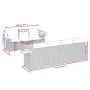 Set de sofás de jardín 8 pzas y cojines ratán sintético gris de , Conjuntos de jardín - Ref: Foro24-3226648, Precio: 502,67 €...