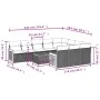 11-piece garden sofa set with beige synthetic rattan cushions by , Garden sets - Ref: Foro24-3228026, Price: 683,35 €, Discou...