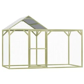 Impregnated pine wood chicken coop 3x1.5x2 m by vidaXL, Cages and habitats for small animals - Ref: Foro24-278400, Price: 191...