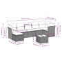8-piece garden sofa set and black synthetic rattan cushions by , Garden sets - Ref: Foro24-3217976, Price: 417,58 €, Discount: %