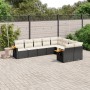 8-piece garden sofa set and black synthetic rattan cushions by , Garden sets - Ref: Foro24-3227141, Price: 524,95 €, Discount: %