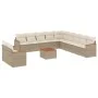 12-teiliges Gartensofa-Set und braune synthetische Rattankissen von , Gartensets - Ref: Foro24-3258537, Preis: 871,30 €, Raba...