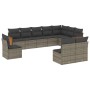 Set de sofás de jardín 10 pzas con cojines ratán sintético gris de , Conjuntos de jardín - Ref: Foro24-3227754, Precio: 578,8...