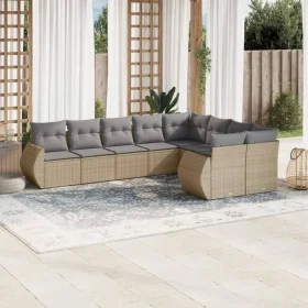 9-piece garden sofa set with beige synthetic rattan cushions by , Modular outdoor sofas - Ref: Foro24-3221838, Price: 580,49 ...