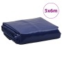 Lona azul 5x6 m 650 g/m² de , Lonas impermeables - Ref: Foro24-156063, Precio: 157,13 €, Descuento: %