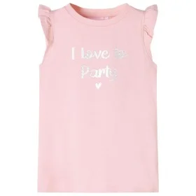 Kinder-T-Shirt mit hellrosa Flügelärmeln, Größe 116. von , Kinder-T-Shirts - Ref: Foro24-10501, Preis: 8,19 €, Rabatt: %