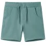 Children's shorts with drawstring light petrol blue 92 by , kids pants - Ref: Foro24-11629, Price: 9,04 €, Discount: %