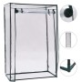 Gewächshaus für Tomaten 102x52x150 cm von vidaXL, Gewächshäuser - Ref: Foro24-46915, Preis: 45,10 €, Rabatt: %