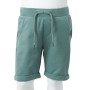 Kurze Kinderhose mit Kordelzug in hellem Petroleumblau, Größe 92. von , Kinderhosen - Ref: Foro24-11629, Preis: 9,12 €, Rabat...