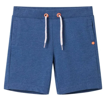 Pantalones cortos de niños con cordón azul oscuro mélange 92 by , kids pants - Ref: Foro24-12364, Price: 9,44 €, Discount: %