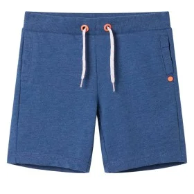 Kindershorts mit Kordelzug dunkelblau melange 92 von , Kinderhosen - Ref: Foro24-12364, Preis: 9,44 €, Rabatt: %