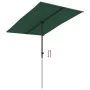 Gartenschirm mit grünem Aluminiummast 2x1,5 m von vidaXL, Sonnenschirme - Ref: Foro24-47336, Preis: 45,81 €, Rabatt: %