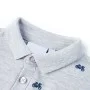 Kinder-Poloshirt in Melange-Grau, Größe 128. von , Kinder-T-Shirts - Ref: Foro24-12167, Preis: 10,65 €, Rabatt: %