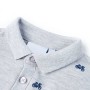 Kinder-Poloshirt in Melange-Grau, Größe 128. von , Kinder-T-Shirts - Ref: Foro24-12167, Preis: 10,76 €, Rabatt: %