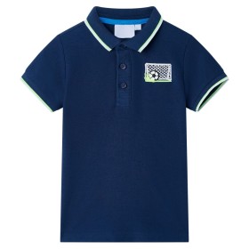 Polo de niños azul oscuro 140 by , Kids T-shirts - Ref: Foro24-12443, Price: 9,40 €, Discount: %