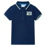 Dunkelblaues Poloshirt für Kinder, Größe 140. von , Kinder-T-Shirts - Ref: Foro24-12443, Preis: 9,32 €, Rabatt: %