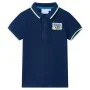 Dunkelblaues Poloshirt für Kinder, Größe 116. von , Kinder-T-Shirts - Ref: Foro24-12441, Preis: 9,32 €, Rabatt: %