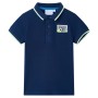 Polo de niños azul oscuro 116 by , Kids T-shirts - Ref: Foro24-12441, Price: 9,40 €, Discount: %