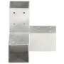 Conectores de postes en Y 4 uds metal galvanizado 71x71 mm de vidaXL, Postes de cerca - Ref: Foro24-145458, Precio: 61,01 €, ...