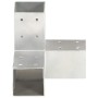 Y post connectors 4 pcs galvanized metal 71x71 mm by vidaXL, fence posts - Ref: Foro24-145458, Price: 70,39 €, Discount: %