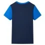 Kinder-T-Shirt in Blau und Marineblau, Größe 140. von , Kinder-T-Shirts - Ref: Foro24-12533, Preis: 8,24 €, Rabatt: %