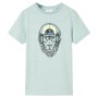 Camiseta de niños con rayas verde menta claro 116 by , Kids T-shirts - Ref: Foro24-12571, Price: 8,28 €, Discount: %