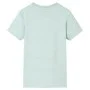 Camiseta de niños con rayas verde menta claro 116 de , Camisetas para niños - Ref: Foro24-12571, Precio: 8,19 €, Descuento: %