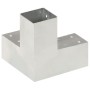Y post connectors 4 pcs galvanized metal 71x71 mm by vidaXL, fence posts - Ref: Foro24-145458, Price: 70,39 €, Discount: %