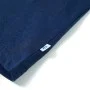 Kinder-T-Shirt in Blau und Marineblau, Größe 140. von , Kinder-T-Shirts - Ref: Foro24-12533, Preis: 8,24 €, Rabatt: %