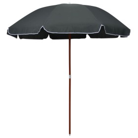 Sonnenschirm mit anthrazitgrauem Stahlmast 240 cm von vidaXL, Sonnenschirme - Ref: Foro24-47805, Preis: 42,18 €, Rabatt: %