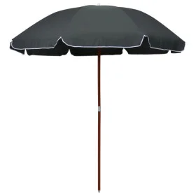 Sonnenschirm mit anthrazitgrauem Stahlmast 240 cm von vidaXL, Sonnenschirme - Ref: Foro24-47805, Preis: 41,26 €, Rabatt: %