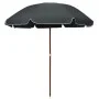 Parasol with anthracite gray steel pole 240 cm by vidaXL, Umbrellas - Ref: Foro24-47805, Price: 41,26 €, Discount: %