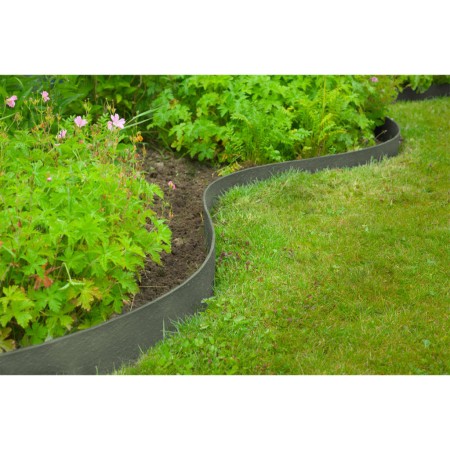 Nature Gartenkante Texturiertes Grau 0,12x24 m 5 mm von , Garteneinfassung und Einfassung - Ref: Foro24-447501, Preis: 102,15...