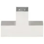 X Pfostenverbinder 4 Stück verzinktes Metall 81x81 mm von vidaXL, Zaunpfosten - Ref: Foro24-145468, Preis: 77,39 €, Rabatt: %