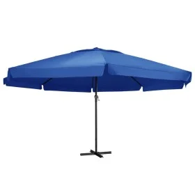 Gartenschirm mit hellblauem Aluminiummast 500 cm von vidaXL, Sonnenschirme - Ref: Foro24-47369, Preis: 283,10 €, Rabatt: %