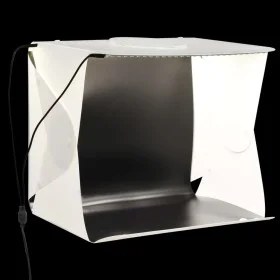 Foldable photography studio light box LED white 40x34x37 cm by vidaXL, Money - Ref: Foro24-190215, Price: 42,92 €, Discount: %