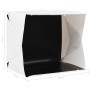 Caja de luz estudio fotografía plegable LED blanco 40x34x37 cm