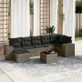 Set de sofás de jardín 8 pzas y cojines ratán sintético gris by , Garden sets - Ref: Foro24-3222889, Price: 486,25 €, Discoun...