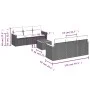Set de sofás de jardín 7 piezas con cojines ratán PE gris de , Conjuntos de jardín - Ref: Foro24-3227474, Precio: 455,09 €, D...