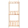 Estantería almacenaje 3 niveles madera pino maciza 150 kg by vidaXL, Industrial shelving - Ref: Foro24-286201, Price: 47,57 €...
