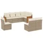Gartensofagarnitur mit beigen Kissen, 8-teilig, aus PE-Rattan. von , Gartensets - Ref: Foro24-3227724, Preis: 536,22 €, Rabat...