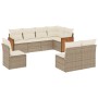 Juego de sofás de jardín con cojines beige 8 pzas ratán PE by , Garden sets - Ref: Foro24-3227724, Price: 489,11 €, Discount: %