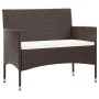 4-piece garden furniture set and brown synthetic rattan cushions by vidaXL, Garden sets - Ref: Foro24-45811, Price: 213,44 €,...