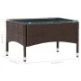 4-piece garden furniture set and brown synthetic rattan cushions by vidaXL, Garden sets - Ref: Foro24-45811, Price: 213,44 €,...