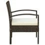 Garden chair with brown synthetic rattan cushion by vidaXL, Garden chairs - Ref: Foro24-45794, Price: 84,66 €, Discount: %