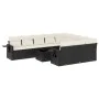 Set de sofás de jardín 11 pzas y cojines ratán sintético negro by , Garden sets - Ref: Foro24-3253033, Price: 645,37 €, Disco...
