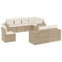 Juego de sofás de jardín con cojines beige 8 pzas ratán PE de , Conjuntos de jardín - Ref: Foro24-3222837, Precio: 595,34 €
